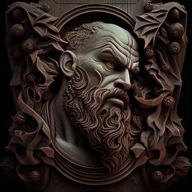 3D модель Гра God of War Ragnarok (STL)